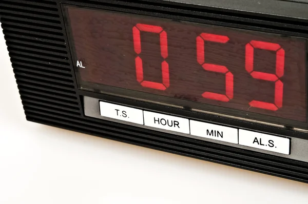 Clock isolated — Stock Photo, Image