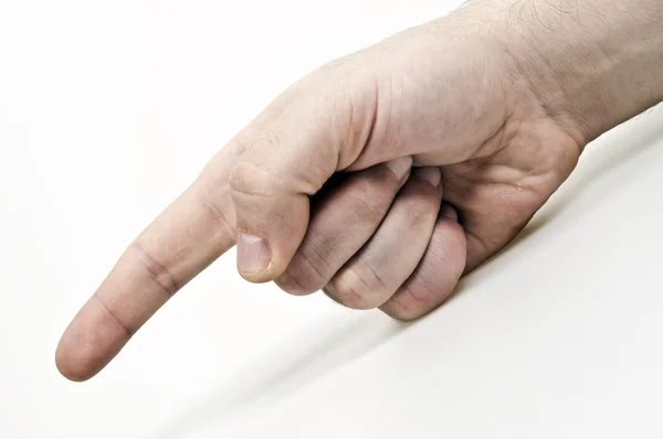 Parmak İşaretleme — Stok fotoğraf