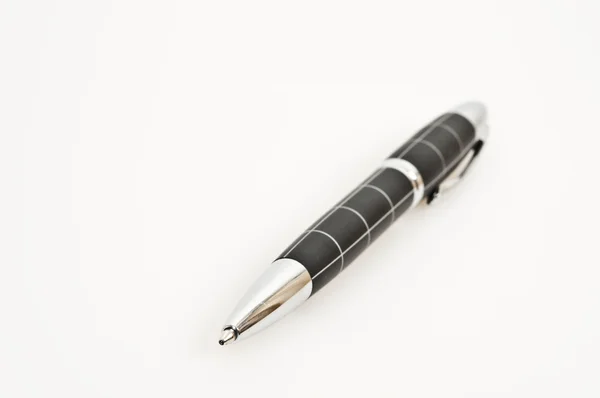 Isolierter Schwarzer Stift Auf Weißem Hintergrund — Stockfoto