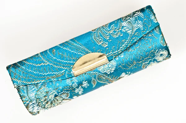 Turquoise wallet — Stock Photo, Image