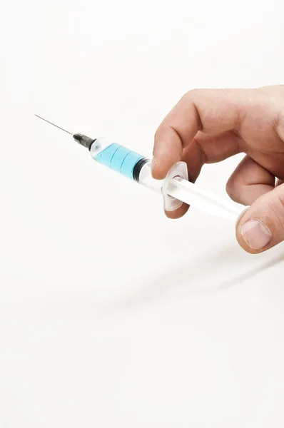 Isolated Syringe White Background — Stock Photo, Image