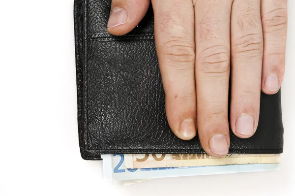 Closed wallet — Stock Photo, Image