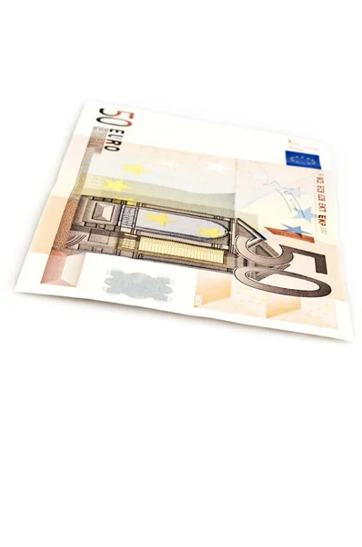 Close Euro Banknote — Stock Photo, Image