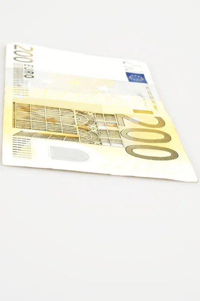 Close 200 Euro Banknote — Stock Photo, Image