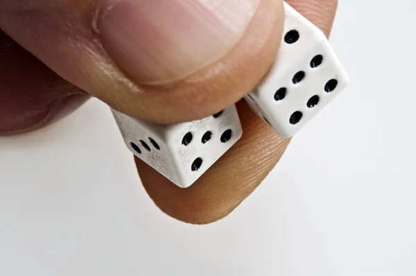 stock image Dice closeup