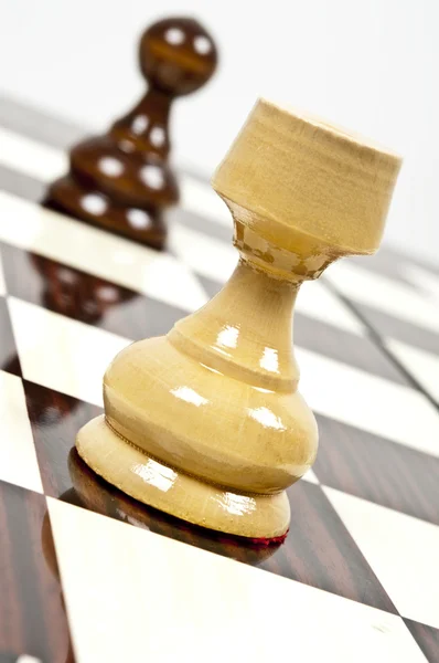 象棋桌 — 图库照片