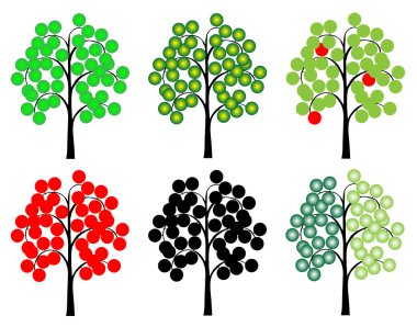 Drawings of Trees clipart