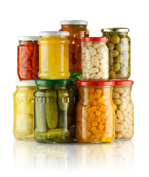 Preserved vegetables — Stock Photo, Image