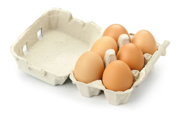 Six Eggs — Stock Photo, Image