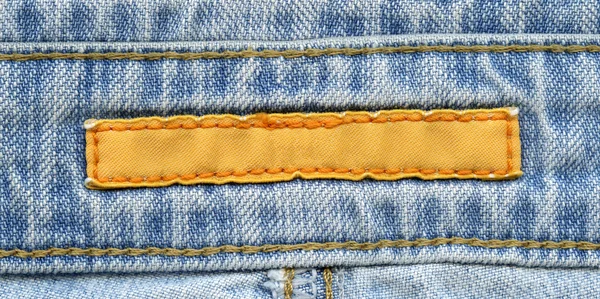 Jeans etikett — Stockfoto