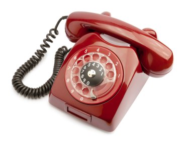 Old phone clipart