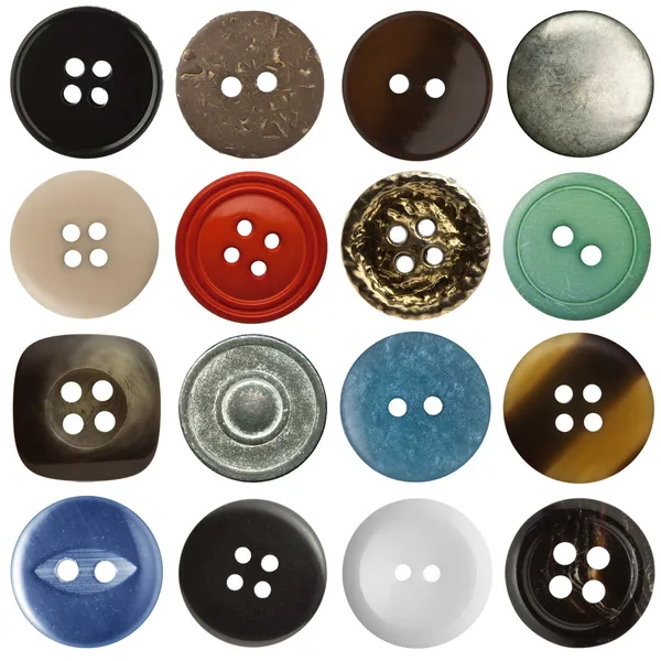 Швейные кнопки — стоковое фото