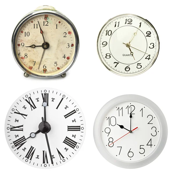 Vários relógios — Fotografia de Stock
