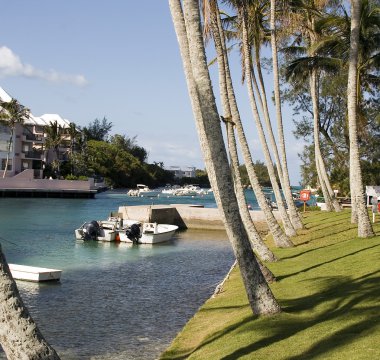 Cove in Bermuda clipart