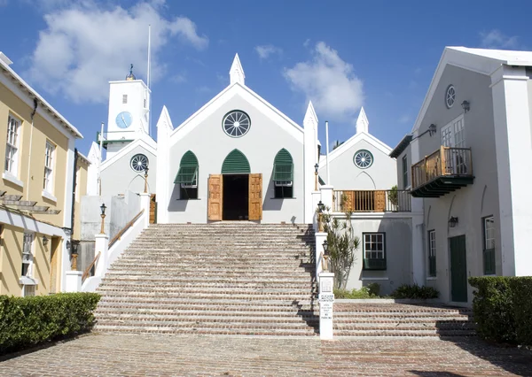 在百慕大群岛的圣伯多禄教堂 — 图库照片