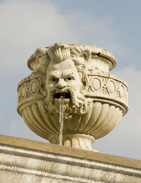 Face on a Water Fountain
