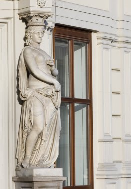 Woman's Statue clipart