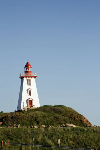 Lighthouse on a Hill — Stock Photo, Image