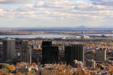 montreal Adası quebec Kanada havadan görünümü