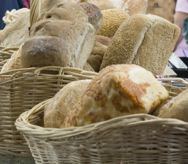 Basket of Bread — Stock Photo, Image