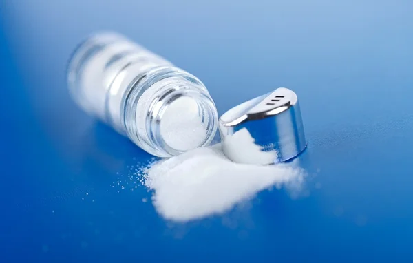 Spilled salt — Stock Photo, Image