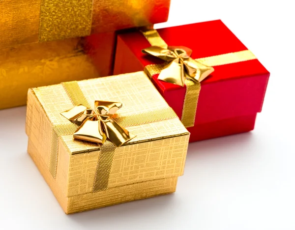Beautiful boxes for gifts — Stock Photo, Image