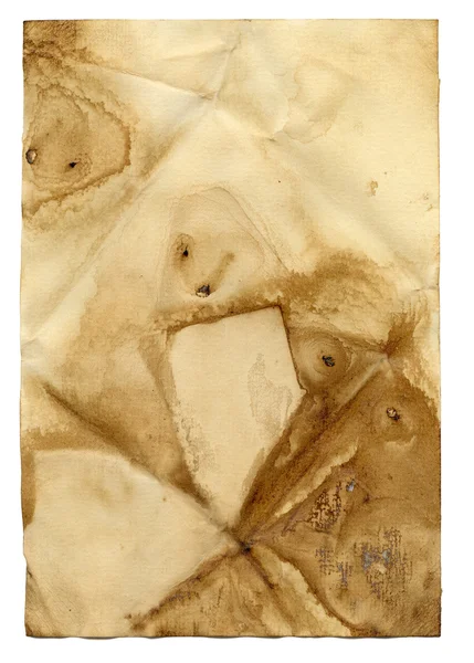 古い身に着けグランジ紙の背景 — ストック写真