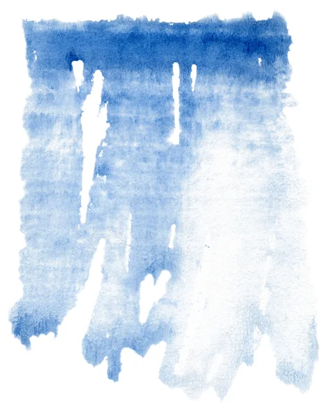Abstracte Grunge Blauwe Aquarel Achtergrond — Stockfoto
