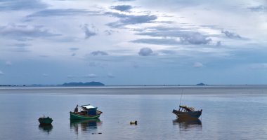 balıkçı teknesi ham ninh, phu quoc, vietnam