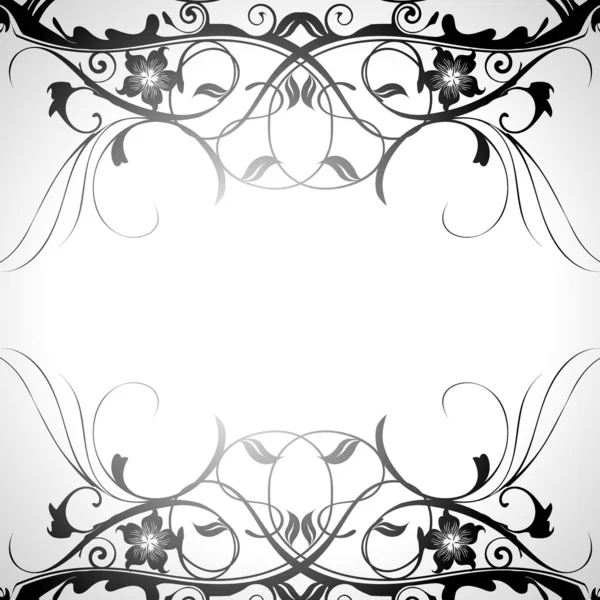 Floral Background Swirls Design Elements — Stock Vector