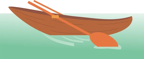 Легкая лодка — стоковый вектор