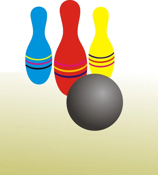 Bowling — Stock vektor