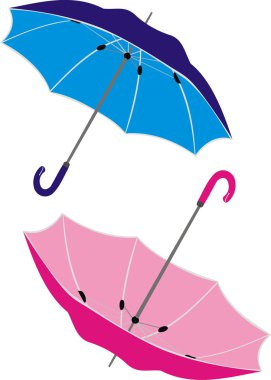 A stylish umbrella clipart