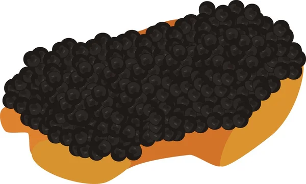 Caviar preto Gráficos Vetores