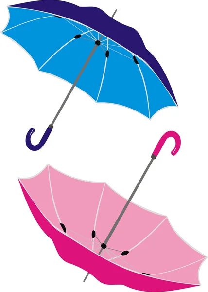 Ένα κομψό ομπρέλα Royalty Free Διανύσματα Αρχείου
