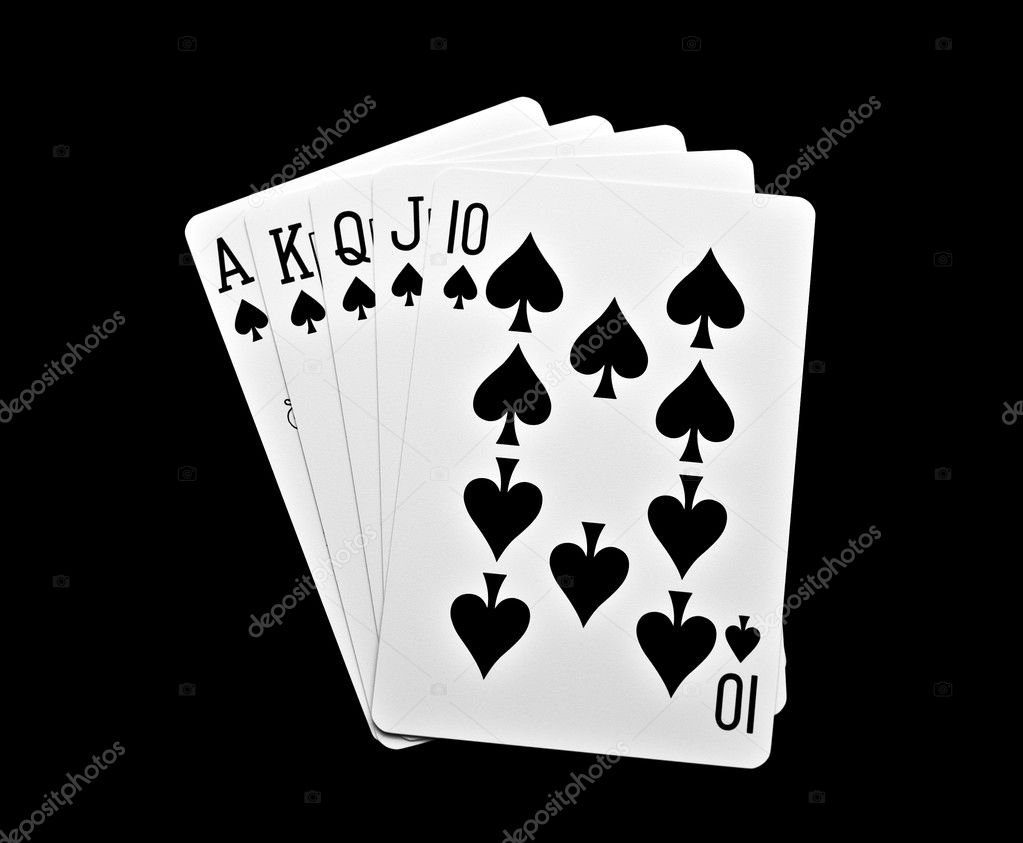 Royal Flush Stock Photo by ©silent47 4422408