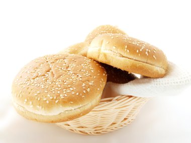 Burger buns clipart