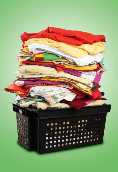 Stack av sängkläder | Urklippsbanor — Stockfoto