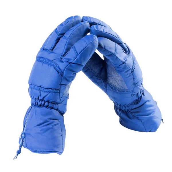 Лыжные перчатки в комплекте — стоковое фото