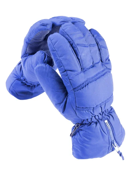 Narciarskie rękawiczki | Na białym tle — Zdjęcie stockowe