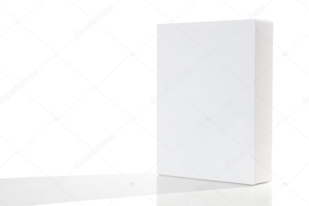 Blank packaging cardboard box | Isolated