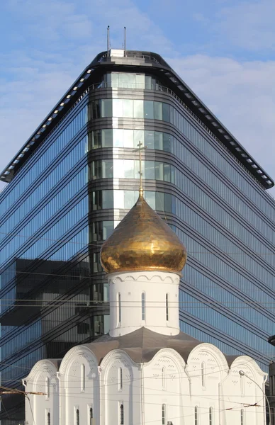 Собор Святого Николая в Тверской Заставе — стоковое фото