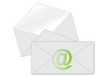 Post envelope (e-mail envelope) clipart