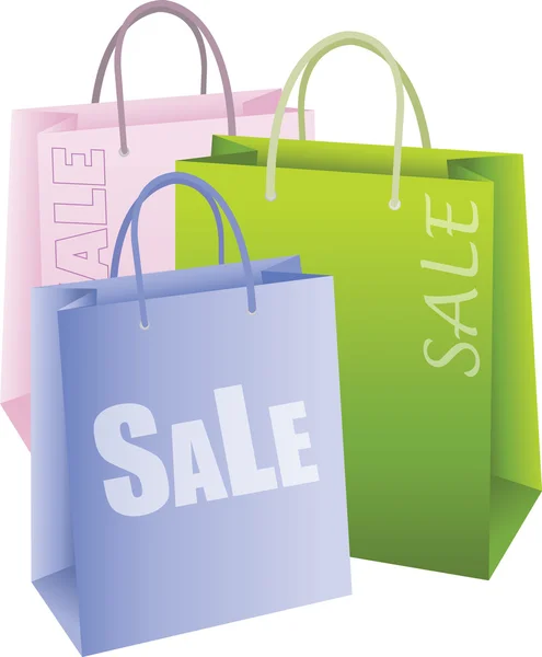 Shopping Bags — Stock Vector