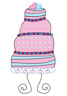 Wedding Cake clipart