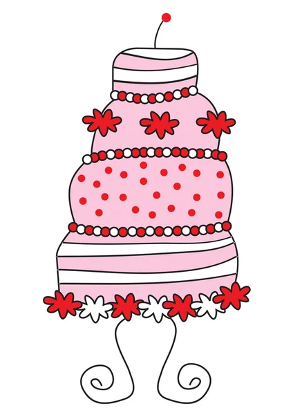 stock vector Wedding Cake