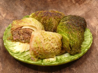 Cabbage rolls clipart