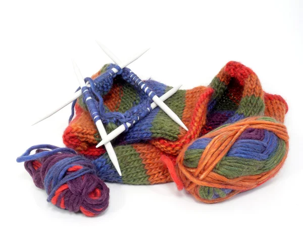 Lã, para fazer têxteis — Fotografia de Stock