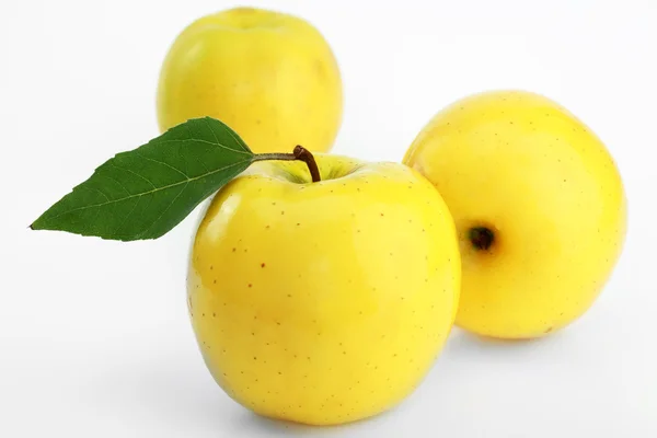 Жёлтые яблоки — Zdjęcie stockowe