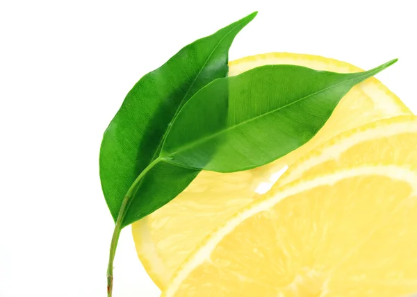 Крупним планом свіжого лимона . — стокове фото